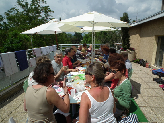 Repas de fin de saison des ateliers de Yoga (1)