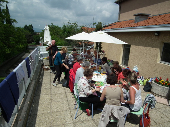 Repas de fin de saison des ateliers de Yoga (8)