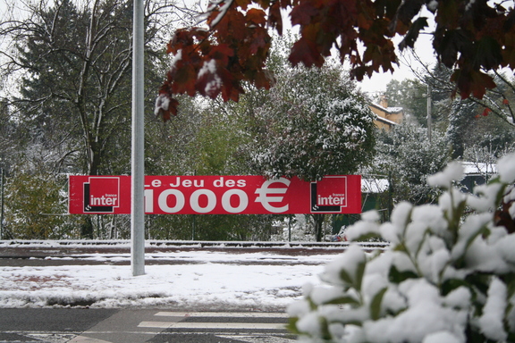 La MJC sous la neige de novembre... (23)