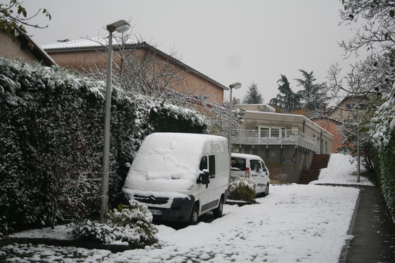 La MJC sous la neige de novembre... (15)
