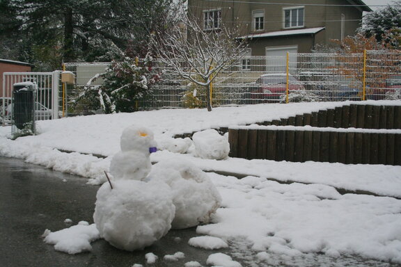 La MJC sous la neige de novembre... (17)