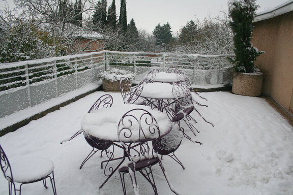 La MJC sous la neige de novembre... (19)