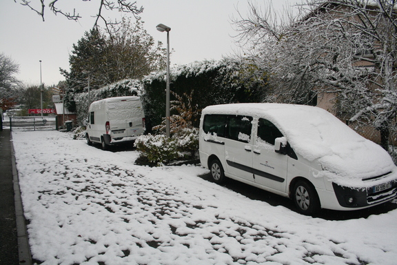 La MJC sous la neige de novembre... (22)