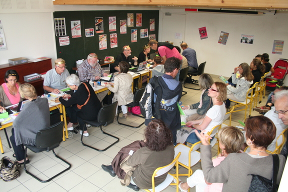29 aout 2014  1ere matinée d'adhésions (3)