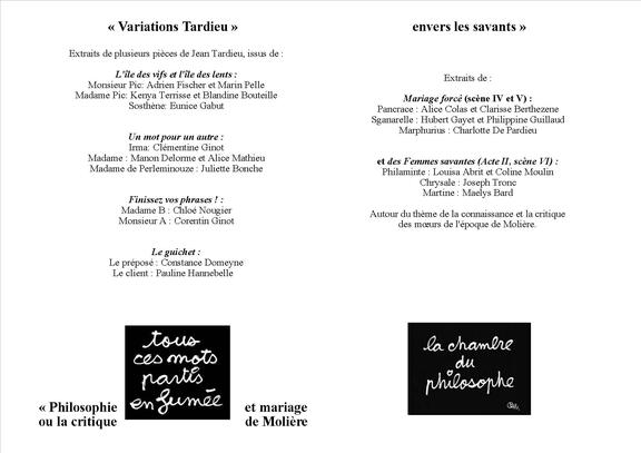 THEATRE ENFANTS programme 3